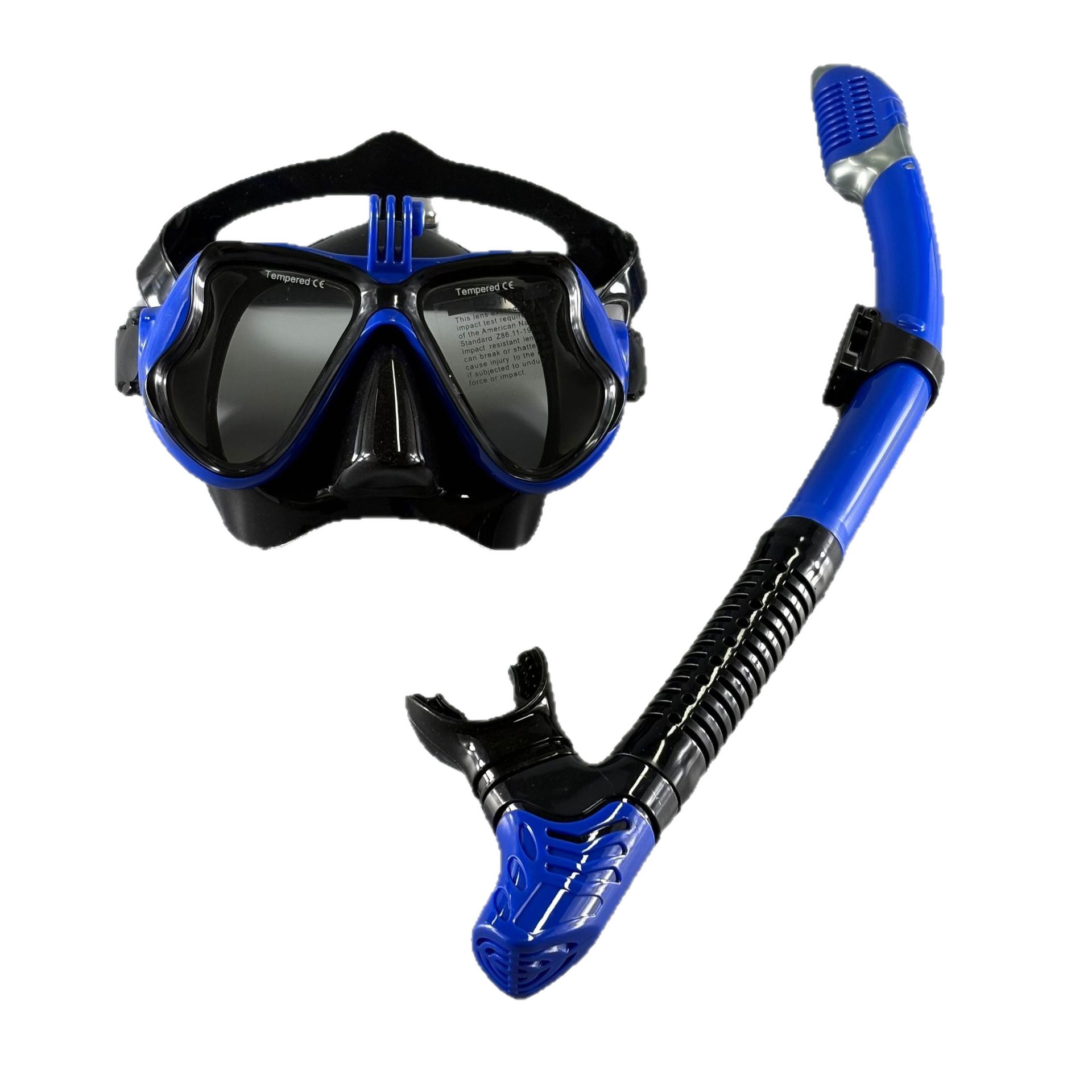 Freediving Mask Set - Duikbrillen, snorkelaccessoires, high-definition duikmasker, duikmaskerset voor