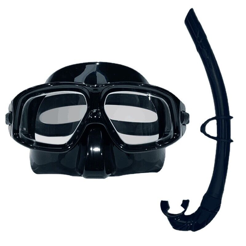 Freediving Mask Set - Duikmasker Vrijduikspiegel High Definition anti-condens lens