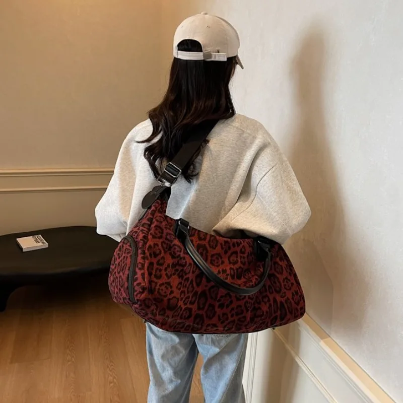 Dry Bag Roll Top - Trendy luipaardprint reistassen met grote capaciteit