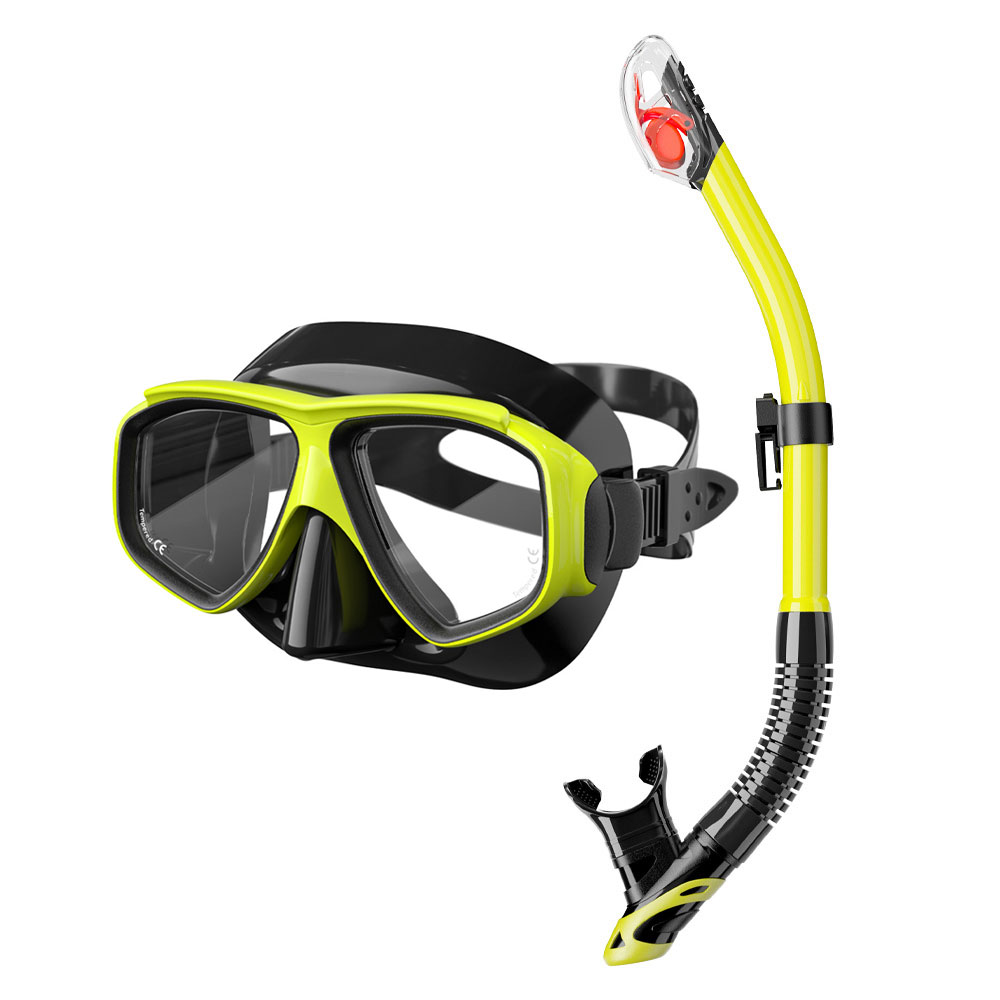 JSJM Professioneel zwemmen Dui - Freediving Mask Set recensie en prijs