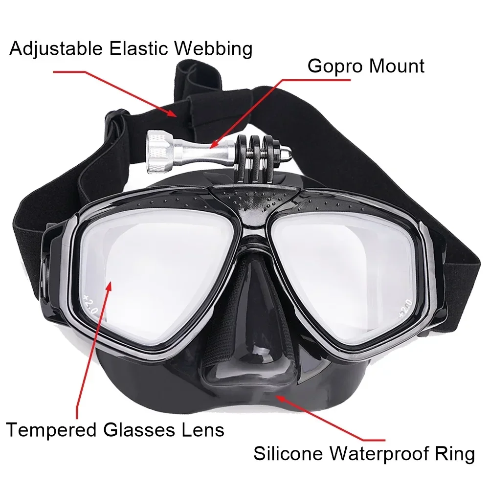 Scuba Bijziendheid Duikmasker  - Freediving Mask Set recensie en prijs