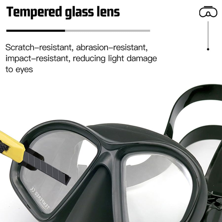Freediving-maskerset Gehard gl - Freediving Mask Set recensie en prijs