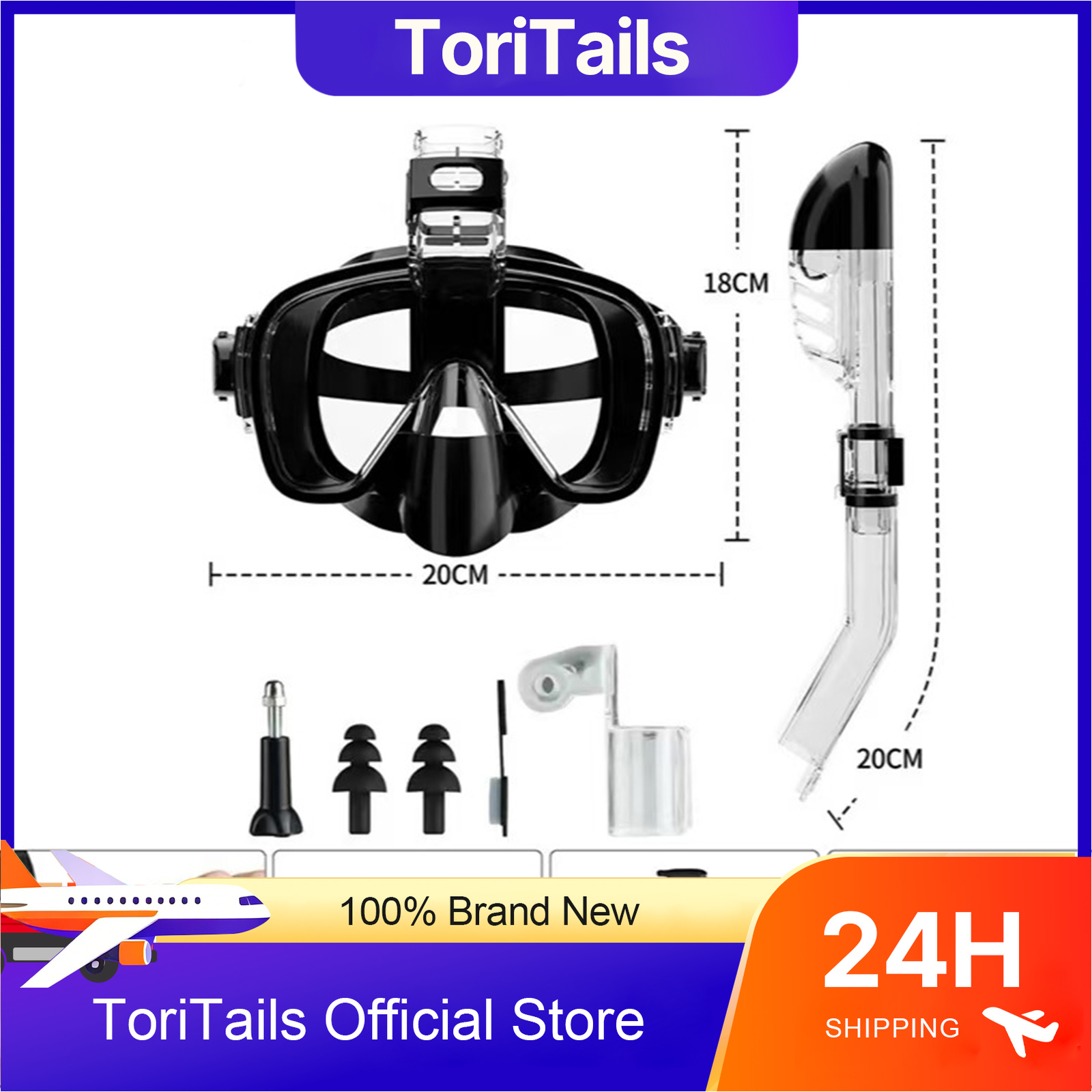 Onderwater snorkelen Half gezi - Freediving Mask Set recensie en prijs