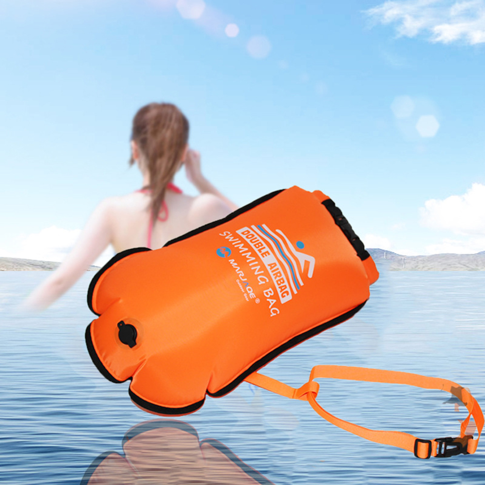 Opblaasbare open PVC zwemboei, - Swim Buoy Open Water recensie en prijs