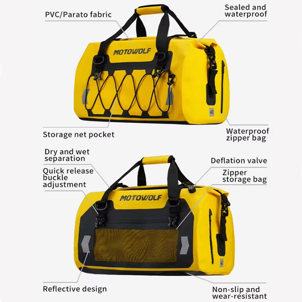 Motorfiets achterzit-tailbag r - Dry Bag Roll Top recensie en prijs