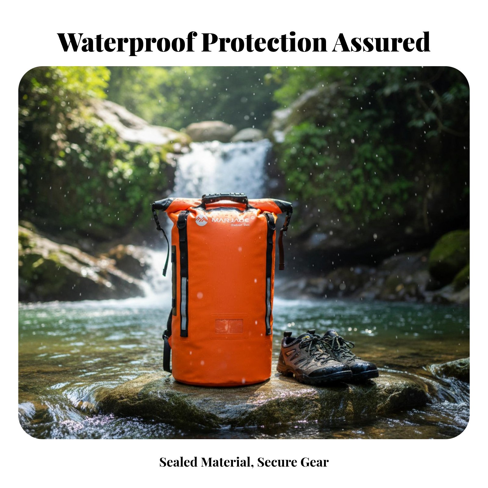 40L Roll Top-rugzak Grote capa - Dry Bag Roll Top recensie en prijs